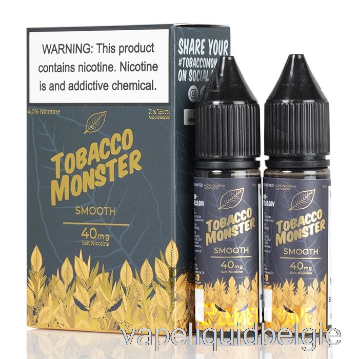 Vape Smaken Smooth - Tabaksmonsterzouten - 30ml 24mg